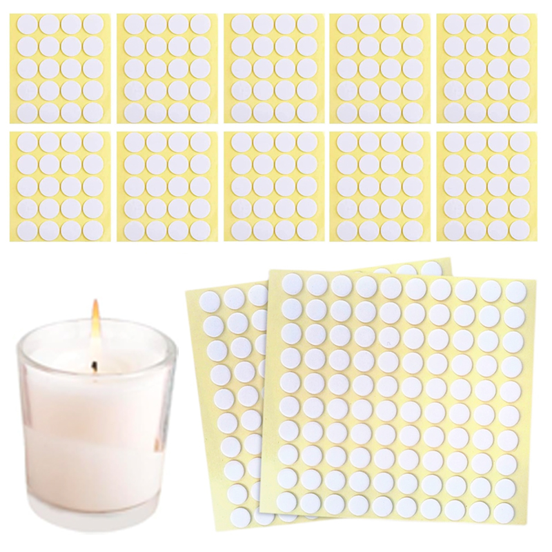 Candle Supplies Kit - 400 adet/100 adet mum fitil çıkartmalar