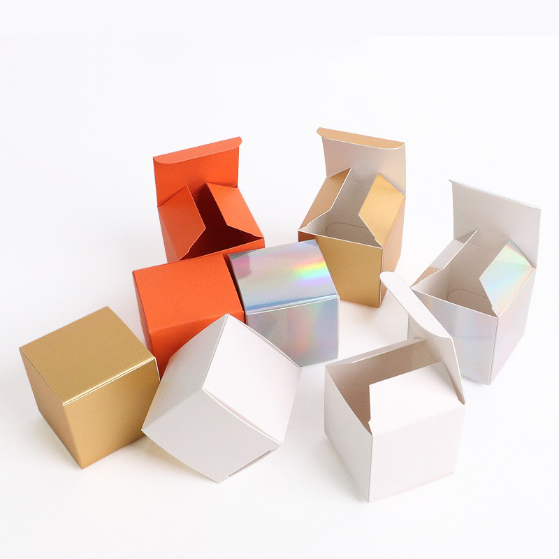 Candle Supplies For Business - 50 Adet/Lot Katlanır Küçük Hediye Kutuları