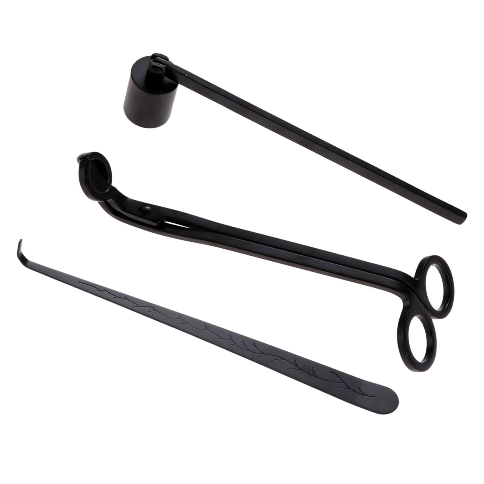 Wick Dipper Tool - 3'lü Mum Aksesuar Seti, Mum Fitili