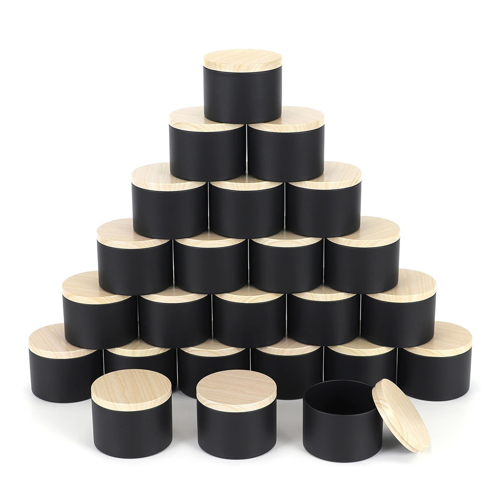 24 adet 4 oz Siyah Mum Kavanoz - Candle Making Supplies Jars incelemesi ve fiyatı