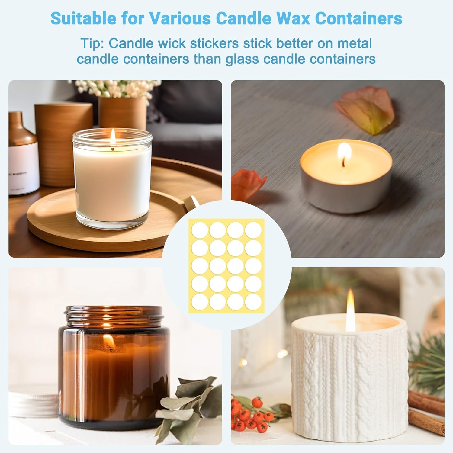 400 adet/100 adet mum fitil çı - Candle Supplies Kit incelemesi ve fiyatı
