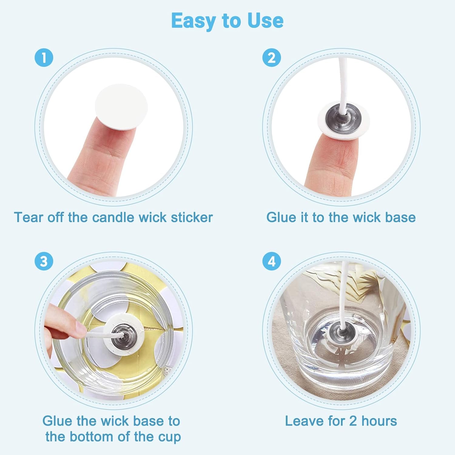 400 adet/100 adet mum fitil çı - Candle Supplies Kit incelemesi ve fiyatı