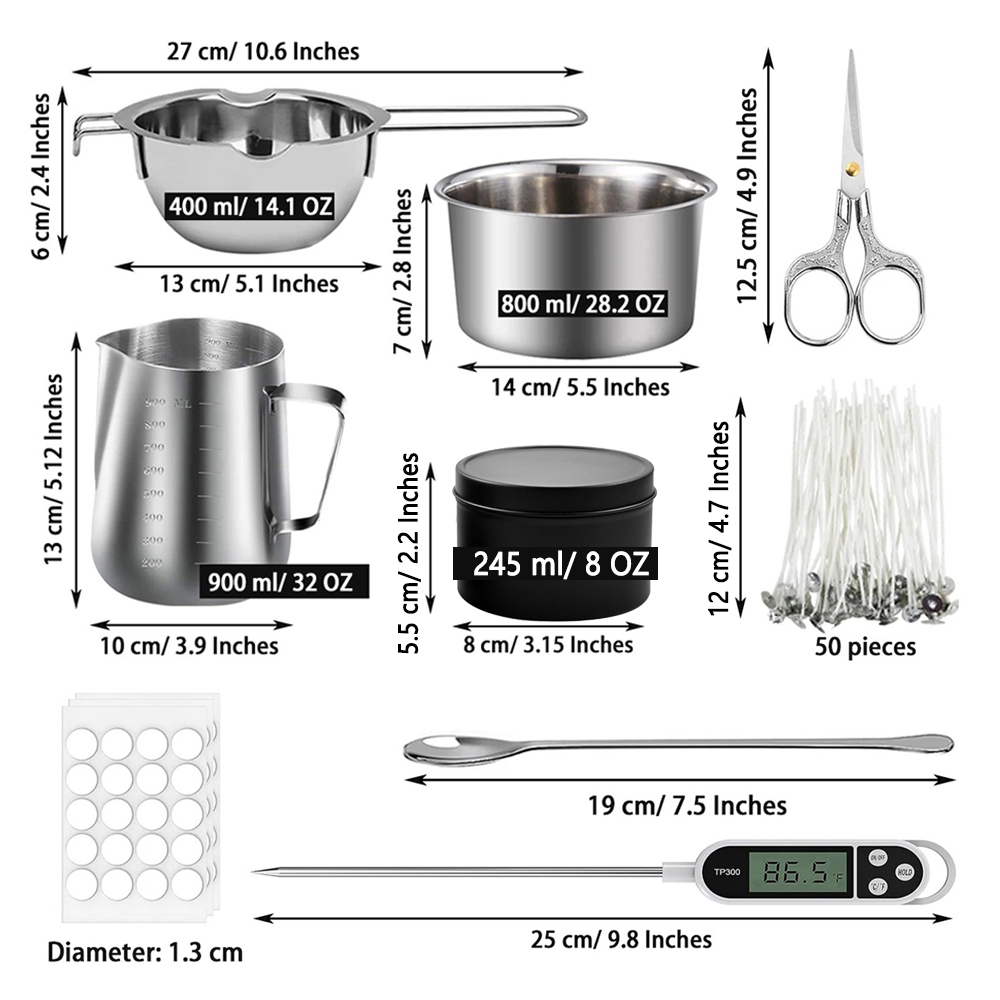 Glintmos Kendin Yap Mum Yapım  - Candle Supplies Kit incelemesi ve fiyatı