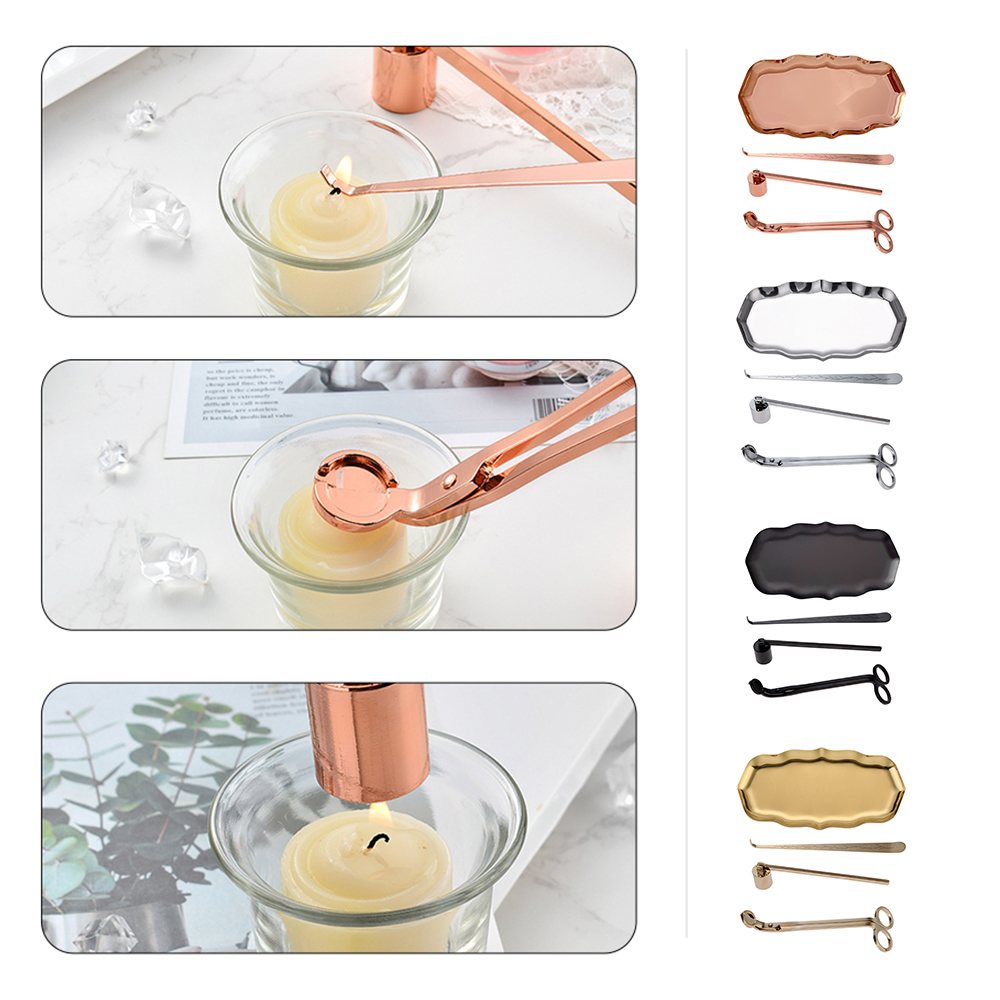 4 adet/1kit mum bakım seti yap - Wick Dipper Tool incelemesi ve fiyatı