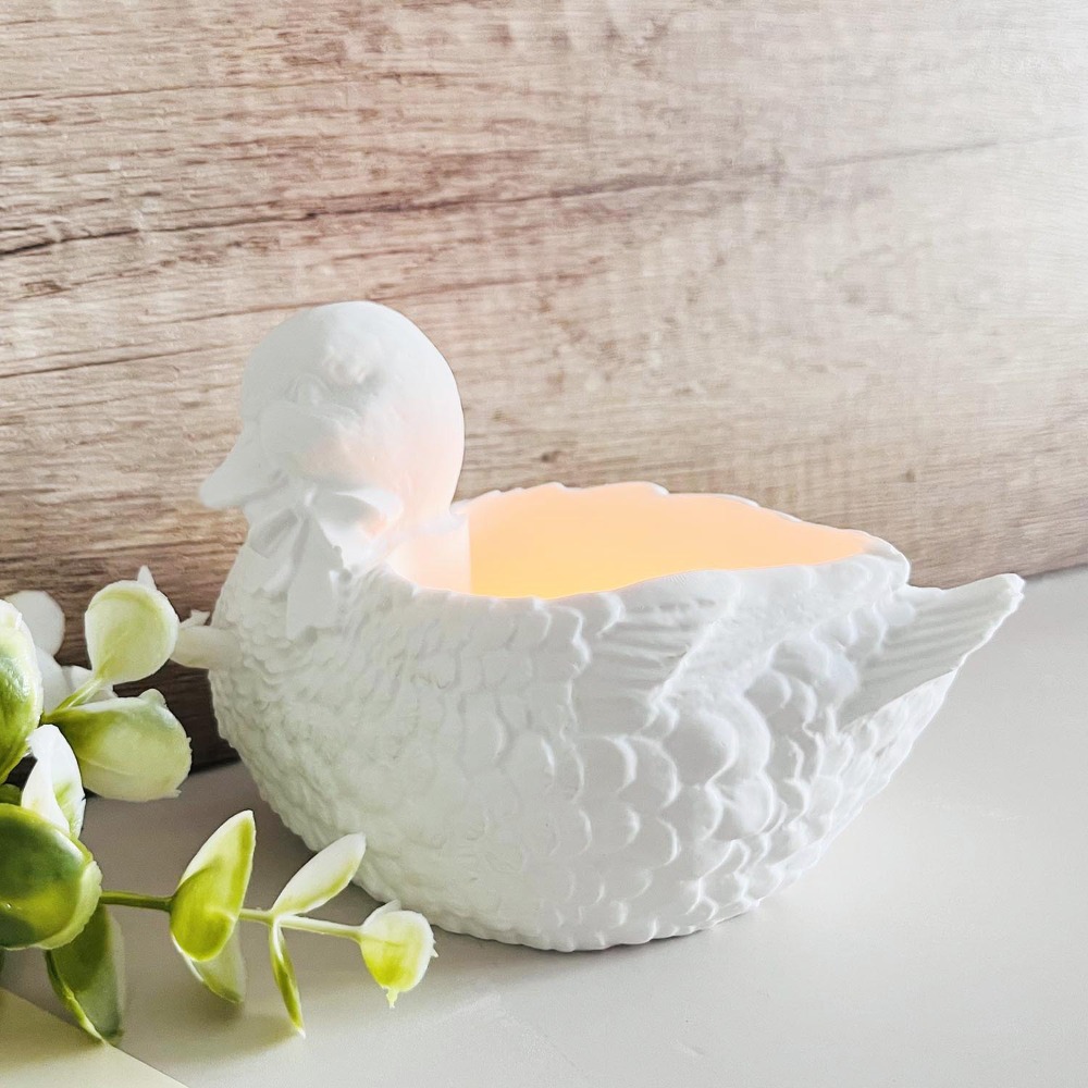 Güzel Alçı Ördek Saklama Kutus - Candle Making Supplies Jars incelemesi ve fiyatı
