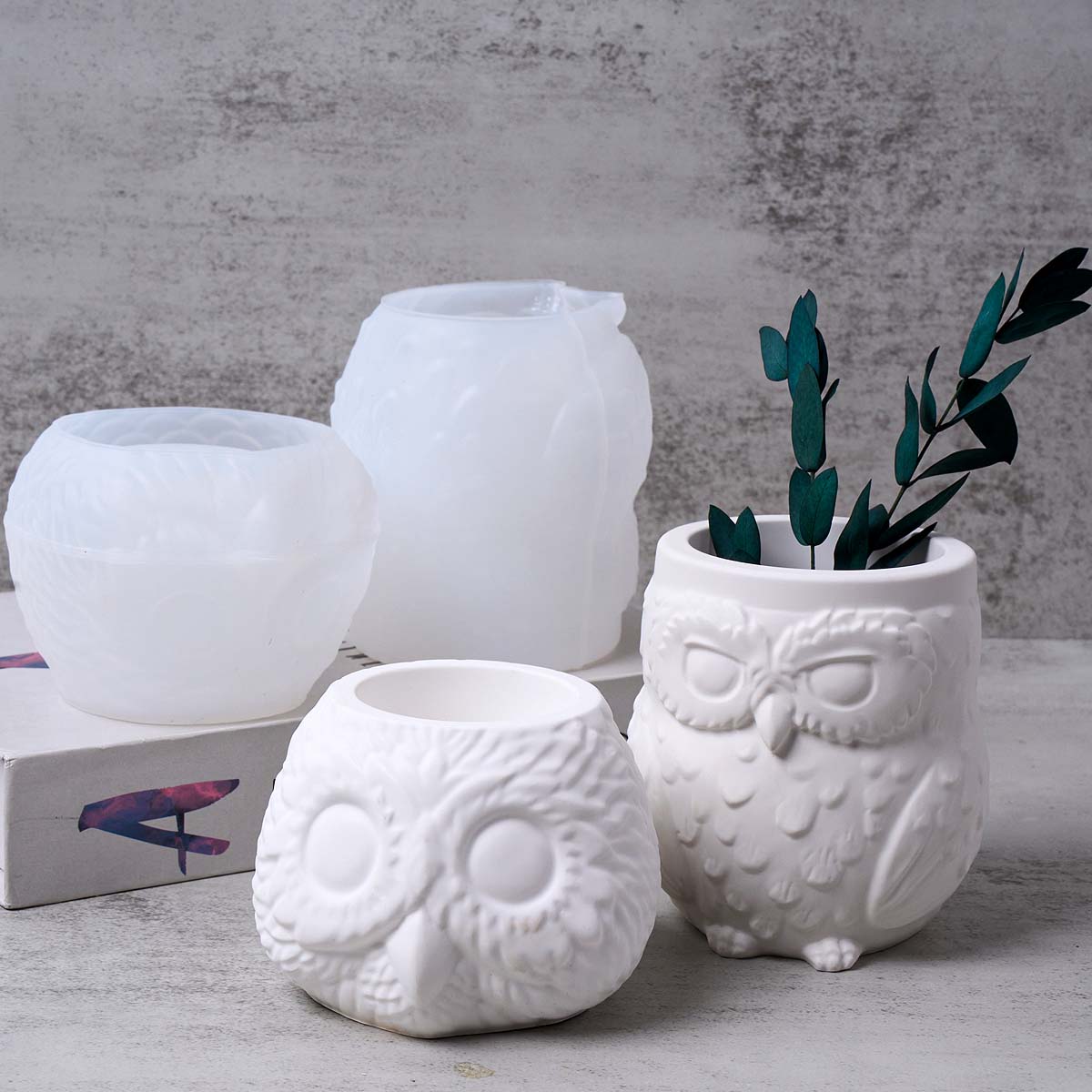 3D Baykuş Şekli Mum Kavanoz Si - Candle Making Supplies Jars incelemesi ve fiyatı