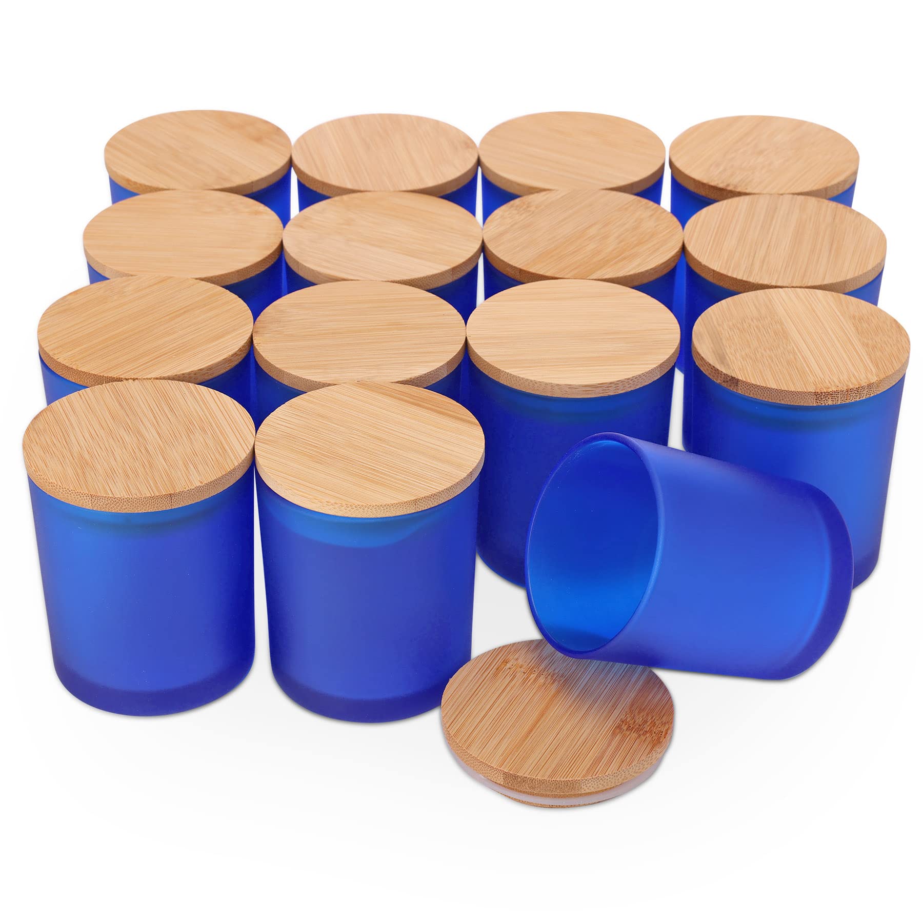 6-Pack 6OZ buzlu Amber cam mum - Candle Making Supplies Jars incelemesi ve fiyatı