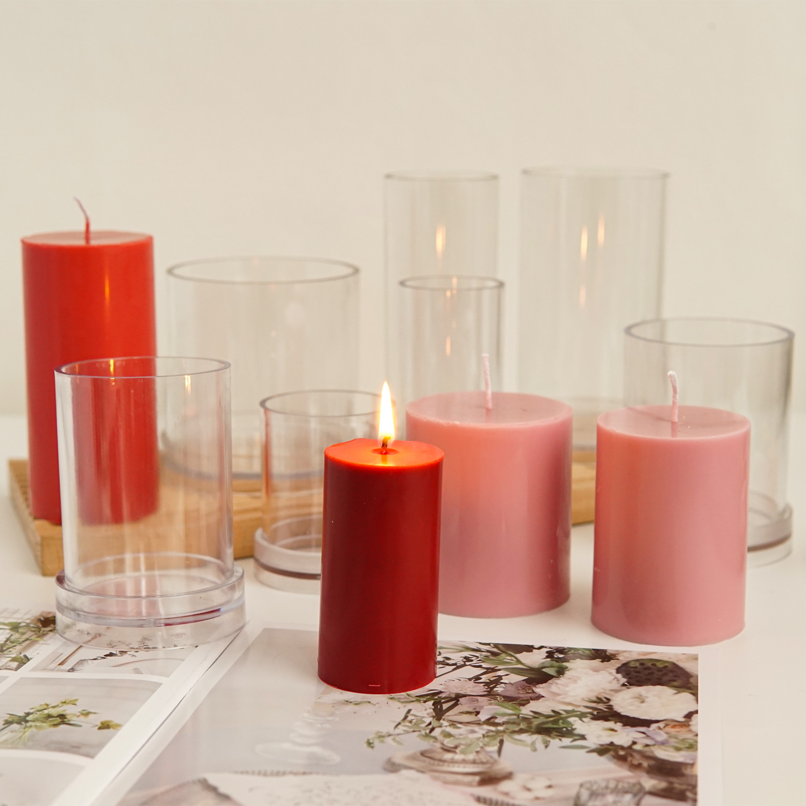 Çeşitli 3D Silindirik Mum Kalı - Candle Supplies Kit incelemesi ve fiyatı