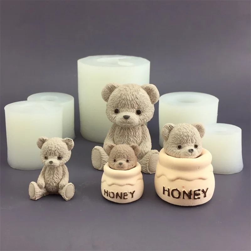 Sevimli Ayı Bal Kavanozu Silik - Candle Making Supplies Jars incelemesi ve fiyatı